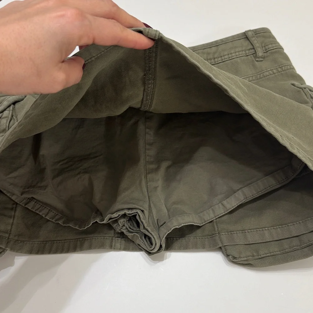 Garage Khaki Green Cargo  Mini Skort‎ size M